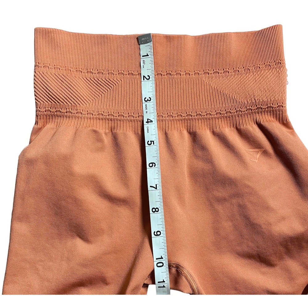 Gymshark Seamless Athletic Leggings Burnt Orange - Picture 6 of 7